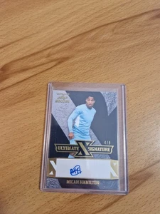 Leaf 2022 Trading Cards Soccer Auto Autograph Micah Hamilton 4/9 Man City To /9 - Bild 1 von 2