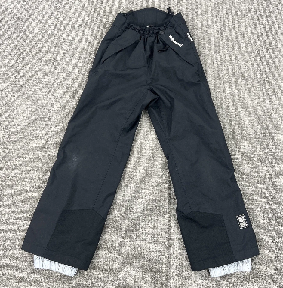 Pantalones de Nieve Helly Hansen Juveniles Pequeños Impermeables Helly Tech Forrados Negros Transpirables Foto 1 de 4