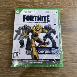 Fortnite Transformers Pack (Xbox Series X, S) - New, Sealed - Picture 1 of 5