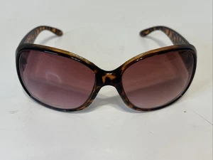 Vintage Oscar de la Renta Damen übergroße Schildpatt Sonnenbrille mit weinroten Gläsern - Bild 1 von 8