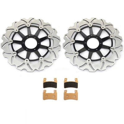 For Honda Front Brake Rotors Discs Pads CBR600F CBR 600 F CBR 600 F4 1999 2000 - Изображение 1 из 4