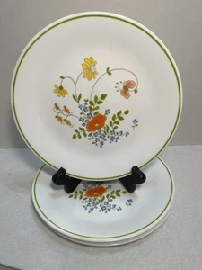 Menge 5 Corelle Corning Wildflower 8 1/2" Mittagessen Salat Teller 2721 - Bild 1 von 6