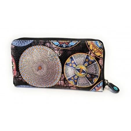 Portafoglio in pelle stampata Donna Gabs GMONEY17 Piatti Ravello - Immagine 1 di 1