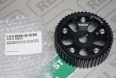 Engranaje de leva de escape ajustable Kelford negro 2000-2005 Lexus IS300 2JZ-GE VVTi Foto 1 de 4