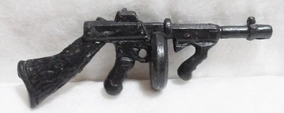 Pistola Dick Tracy Tommy 1990 (picazón, roedor, hombros) accesorio Playmates Foto 1 de 3