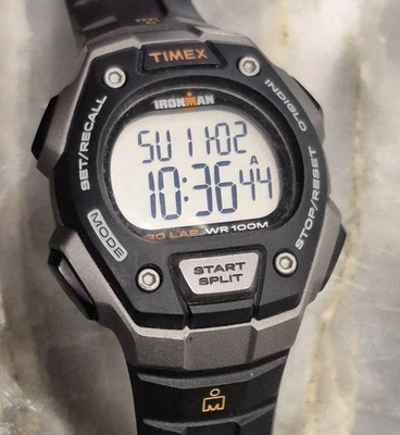 Timex Men's Ironman Classic 30 Full-Size Quartz, Black/Silver/Gray - Image 1 of 4