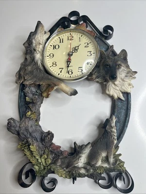 Reloj de pared American Spirit “Time Of The Wolf”.  Foto 1 de 4