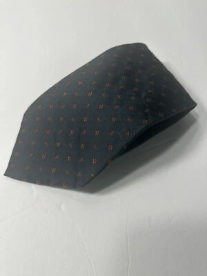 Corbata Coach vintage años 90 para hombre seda italiana hecha en Italia diseñador  Foto 1 de 4