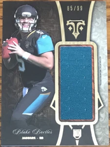 2014 Topps Triple Threads Rookie Jumbo Relics Blake Bortles #TTRJR-9 - Picture 1 of 2