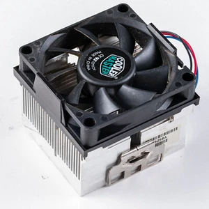 Cooler Master Socket A 462 Athlon XP Cooler Aluminum Heatsink Three Finger - Picture 1 of 4