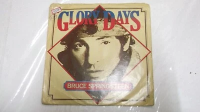 BRUCE SPRINGSTEEN 38 04924 GLORY DAYS RARE SINGLE 7" 45  record VG+ - Image 1 of 4