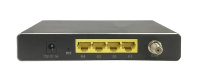 GIGA Copper G.hn Wave2 EdC Bridge Gigabit Ethernet su Coassiale, 1600Mbit, Ping<1ms - Immagine 1 di 4