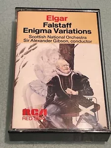 Elgar - Falstaff Enigma Variations - Cassette Tape Album - 1979 RCA Red Seal - Picture 1 of 5
