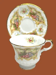 Paragon By Appointment Her Majesty The Queen Chippendale Teacup Saucer China - Picture 1 of 11