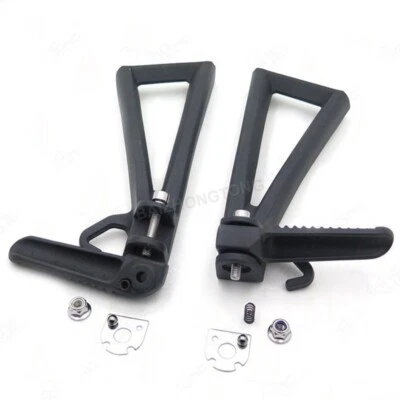 Black Rear Passenger Foot Peg Bracket Fit For Yamaha YZF R6 2006 2007 2008-2016 - Image 1 of 4
