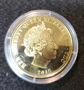 2015 One Crown Her Majesty Queen Elizabeth II - The Magna Carter - Imagen 1 de 4