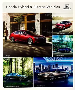 2019 HONDA HYBRID & ELECTRIC CARS—INSIGHT ACCORD CLARITY—SALES BROCHURE—NOS - Foto 1 di 1