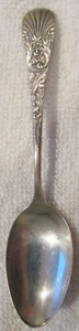 Cuchara de café Palm Frank Whiting plata esterlina Demitasse sal maestra - Imagen 1 de 2