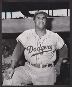 1954 ROY CAMPANELLA Brooklyn Dodgers Incredible Vintage Baseball Photo - Picture 1 of 2