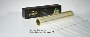 12 Rollen PERFOLIA - die perforierte Frischhaltefolie / Abschnitte mit 29 x 36cm - Bild 1 von 5