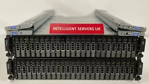 Dell PowerVault MD3820i 28.8TB 15K (48x 600GB) Dual 10G iSCSI with expansion SAN - Picture 1 of 3