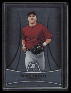 2010 Bowman Platinum Prospects pp5 Mike Trout Rookie 136428