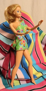 Vintage 1966 Barbie Doll Twist & Turn Mattel Inc. Made in Malaysia 11.5" - Picture 1 of 11