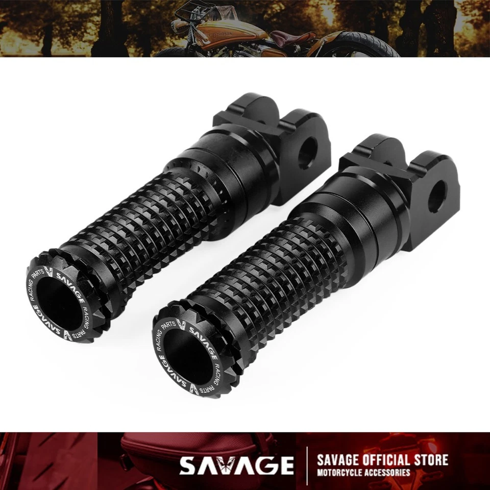 Para BMW HP4 S1000R S1000RR R1200 R Nine T Reposapiés Antideslizante Pies Pies M8 Foto 1 de 4