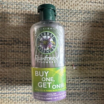 Lot Of 2, Clairol Herbal Essences Rainforest Flowers Hair Shampoo & Conditioner - Image 1 of 3