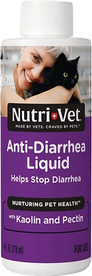 Nutri-Vet Anti-Diarrhea Liquid for Cats | Helps Sooth Upset Stomach and Stop Dia - Image 1 of 4
