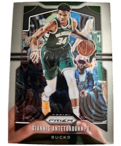 2019 Panini Silver Prizm #152 Giannis Antetokounmpo Milwaukee Bucks NBA Card (G3 - Picture 1 of 2