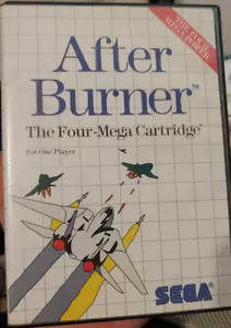 Afterburner (1988) Sega Master System (Caja de módulos) juego clásico funcional - Imagen 1 de 4
