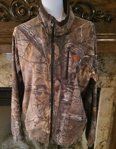 Game Winner Sportswear Jacket Men's Sz. L Camouflage Full Zip Fleece: Pre-owned - Picture 1 of 12