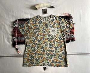 Denim Supply T-Shirt XL Single Stitch Frog Camo Pocket Vietnam US Army RRL-ish - Picture 1 of 10
