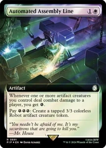 Automated Assembly Line SURGE FOIL EXTENDED - 0891 - Rare - Fallout PIP MTG - Bild 1 von 1