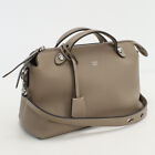 Fendi By The Way Leather 8Bl146 1D5 Gray A Us-2 2Way Shoulder