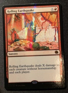 Rolling Earthquake - Foil - From The Vault: Annihilate - MTG - NM - EN - 010/015 - Picture 1 of 1