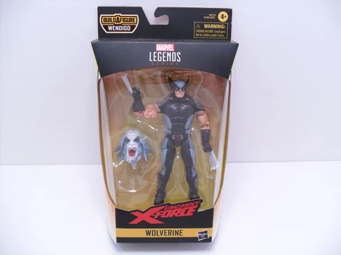 2019 Marvel Legends X-Men X-Force Wendigo BAF Series Wolverine 6" Figure Cover