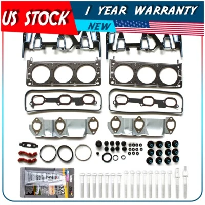 Head Gasket Bolt Set For 05-09 Chevrolet Equinox Pontiac Torrent 3.4L - Image 1 of 4