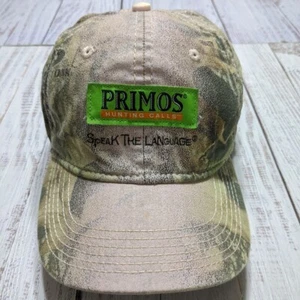 Primos Hunting Calls Patch Women's Camo Pink Strapback Baseball Cap Adjustable - Picture 1 of 11