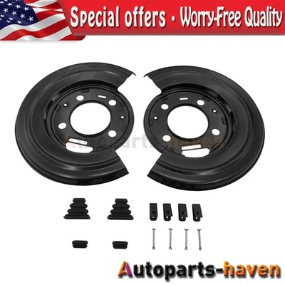 2x Rear Brake Dust Shield Plate for Ford F-250 Super Duty F-350 F-450 Super Duty Foto 1 de 4