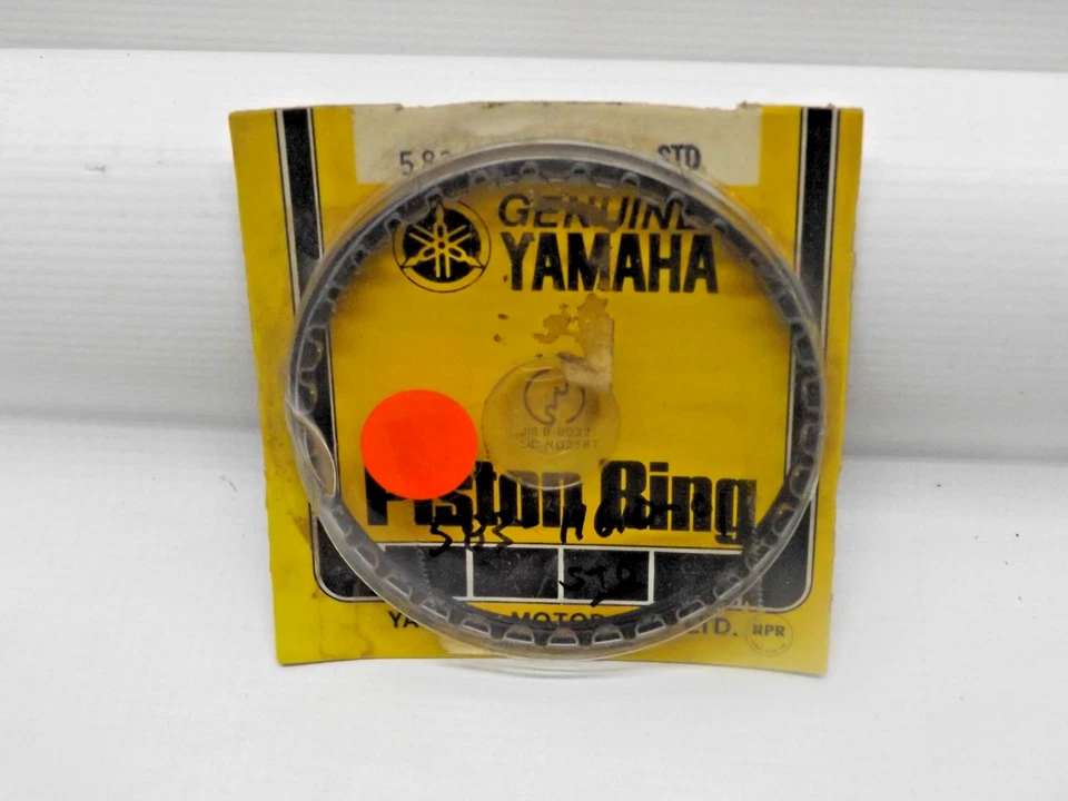 JUEGO DE ANILLOS DE PISTÓN YAMAHA 583-11610-01-00 DIÁMETRO STD TT500 XT500 SR500 NOS Foto 1 de 1