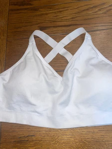 Sujetador deportivo blanco acanalado Avia - para mujer talla XXXL - Nuevo - Imagen 1 de 12