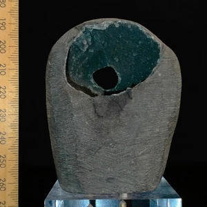 Black Quartz geode natural druzy crystal cave specimen India Watch Video 943ct - Picture 1 of 6