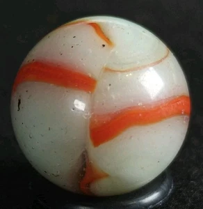 Vintage Marmor - Peltier Rainbo 0,63" grauer Drache - Bild 1 von 7