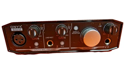 MACKIE ONYX ARTIST 1-2 2x2 USB AUDIO INTERFACE - BLACK - Image 1 of 4