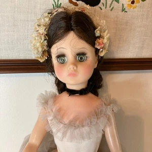 Vintage 70s Madame Alexander 17" Elise Ballerina #1640 (1974-75) Brunette - Picture 1 of 8
