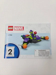 LEGO Marvel 10793 Green Goblin Glider Set 2024 Building Instructions - Picture 1 of 3