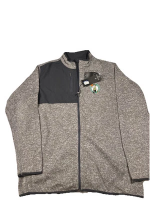 Men’s Boston Celtics Antigua NBA Full Zip Long Sleeve Gray XL Sweater/Jacket NWT - Image 1 of 4