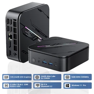 Blackview MP100 Pro Intel i5 12th Mini PC 16Go+512Go/1To Win 11Pro WiFi 6 4,4GHz - Zdjęcie 1 z 13